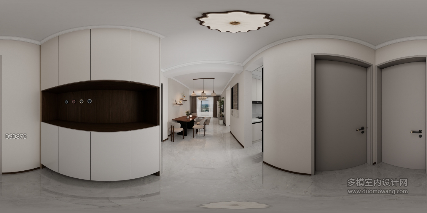 现代中古风客餐厅