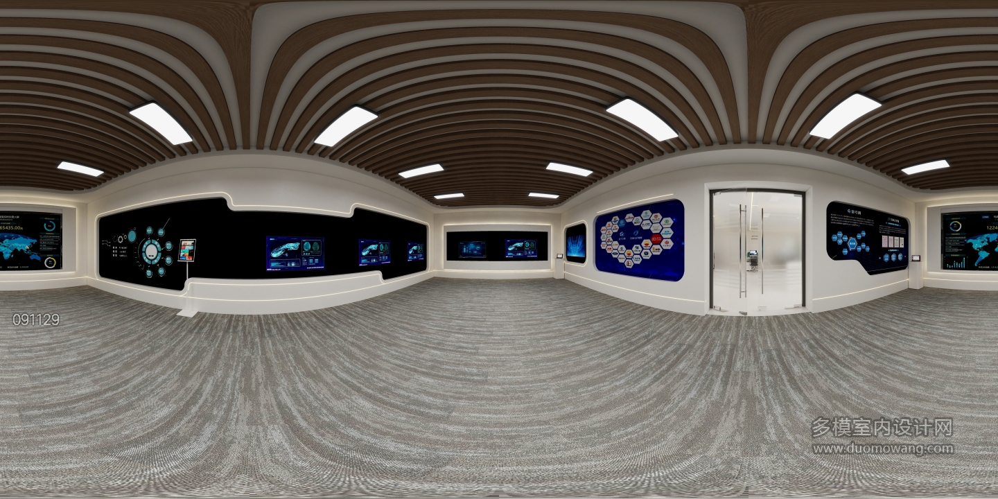 现代办公室展厅