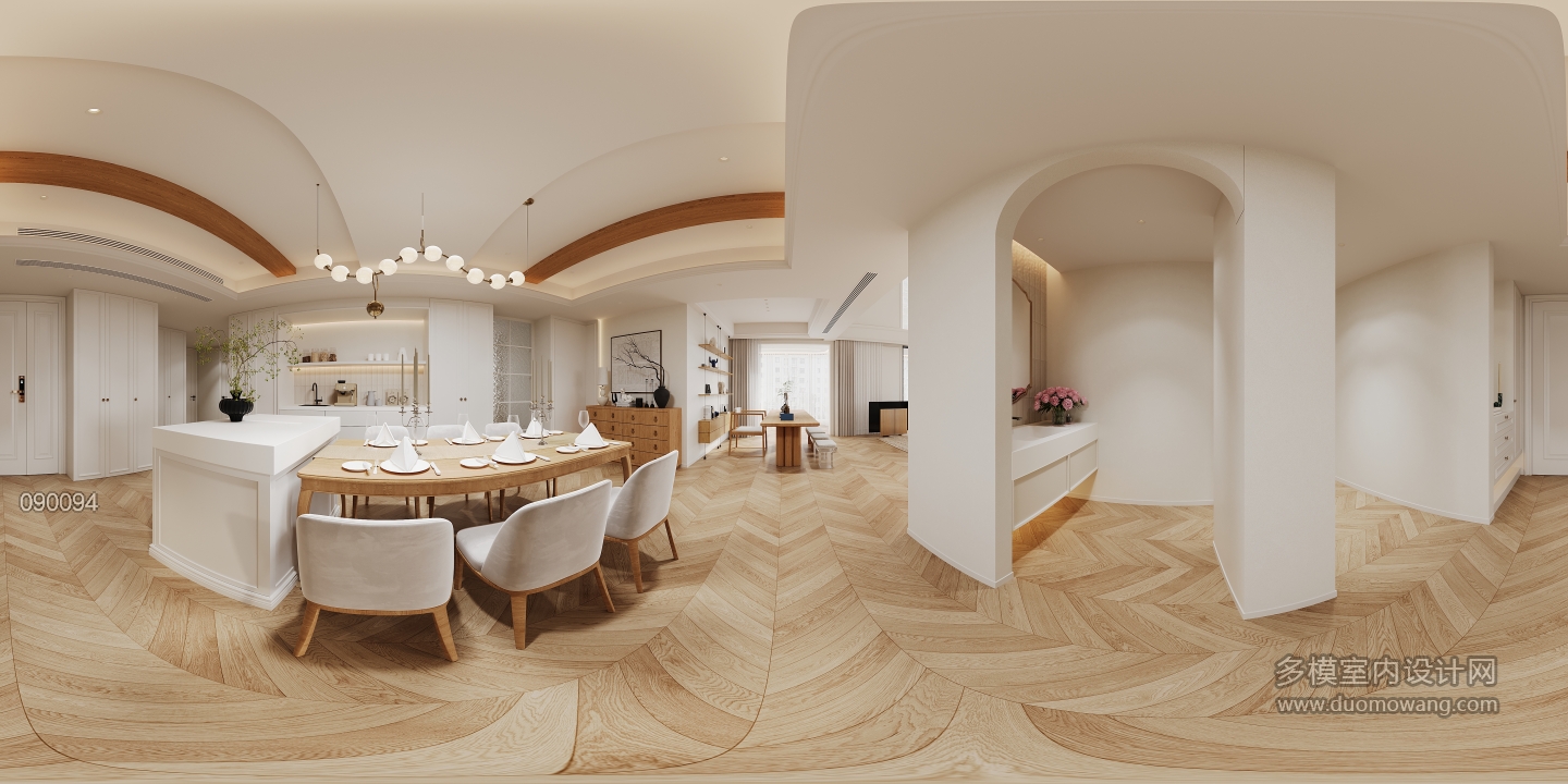 法式客餐厅全景二