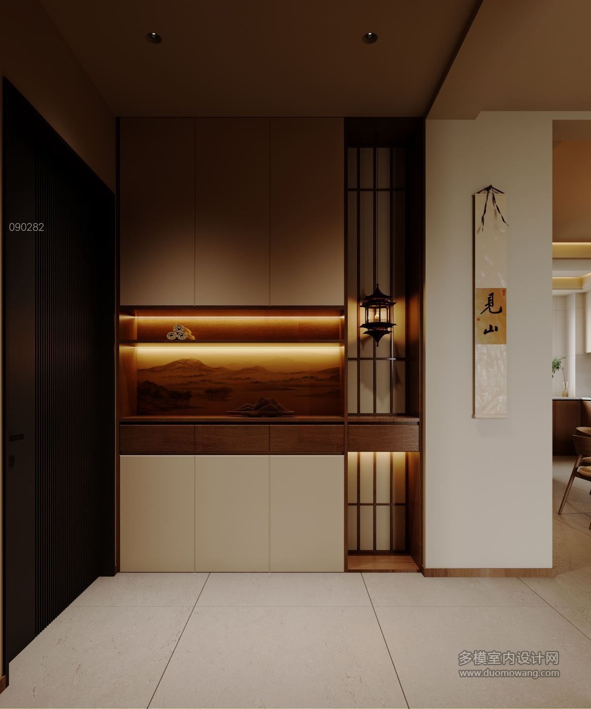 04-平面施工图-滨湖一号_recover_单张玄关