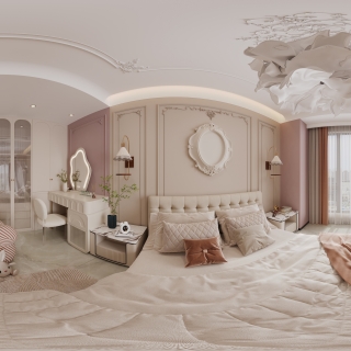 现代1楼女儿房全景