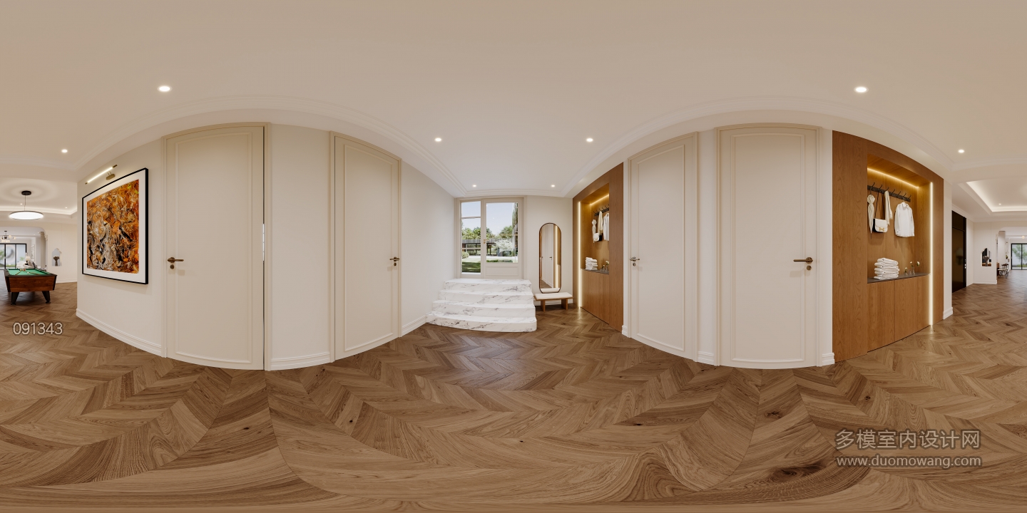 法式-负一门厅全景