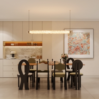 现代_负二层餐厅