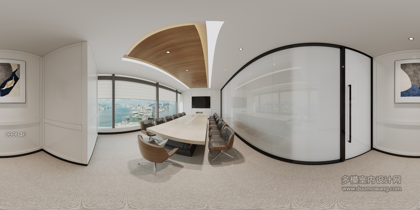 14人会议室全景