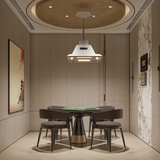 新中式棋牌室单张1