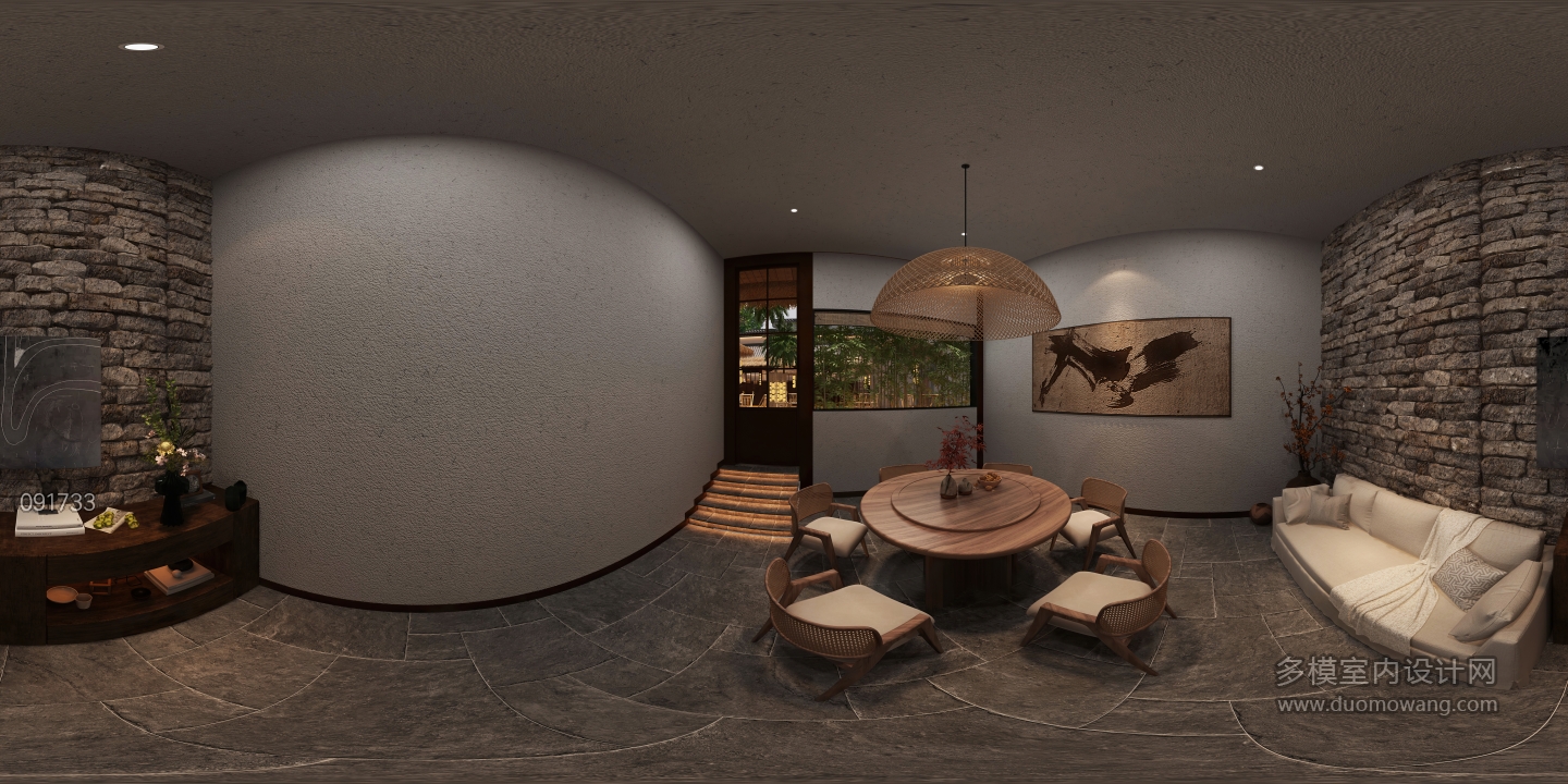 侘寂餐厅包房 (1)