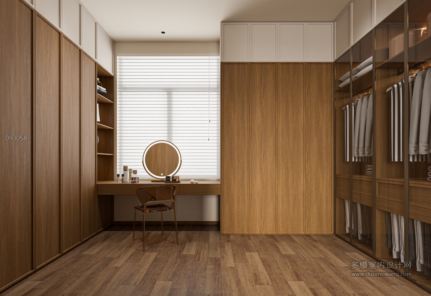 现代2 楼主卧衣帽间