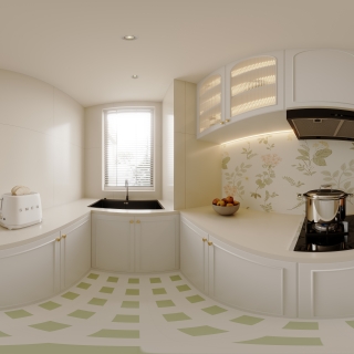 分钟寺一号院_全景厨房