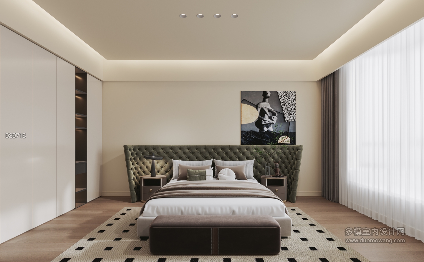 现代轻法二层次卧