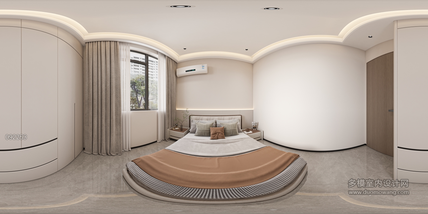 现代1 楼卧室二 360