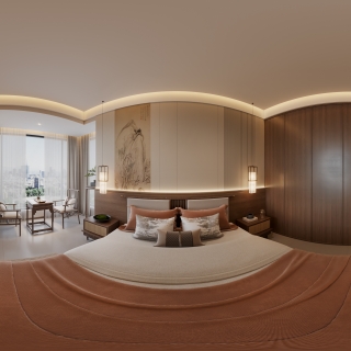 宋式中古卧室二全景