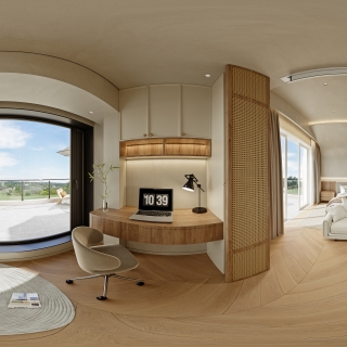 甘露山二层123_二层女孩房衣帽间