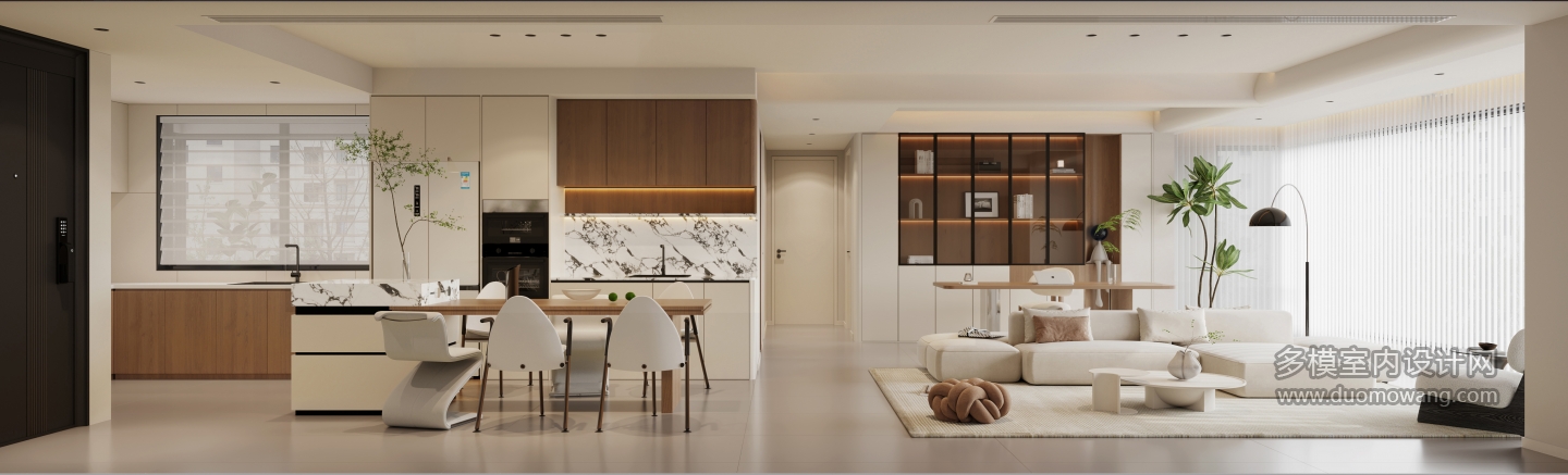 3现代中古风沙发面