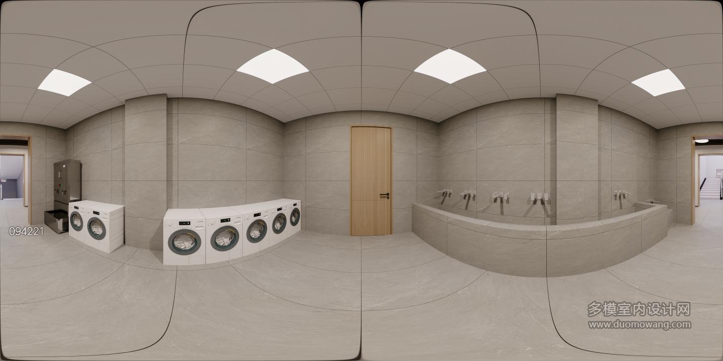 现代公共洗手台