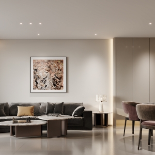 现代沙发背景特写