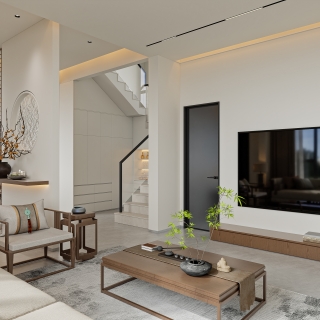 西阳自建房_一层客厅002