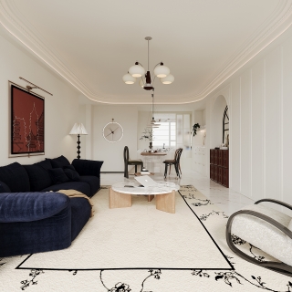 现代客餐厅单张一