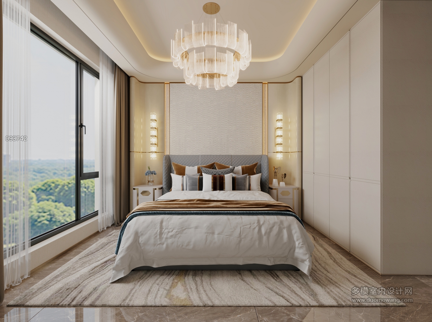 现代现代轻奢南次卧