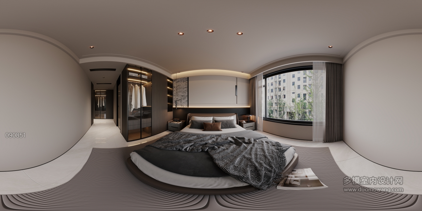 意式主卧全景