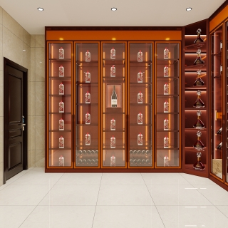 梁生酒柜_1_互动式灯光混合