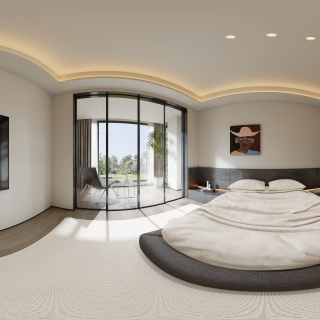 现代三楼主卧360