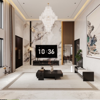 3新中式电视面单张