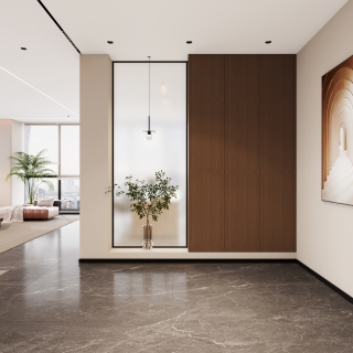 5现代办公室玄关