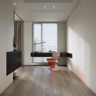 现代四楼主卧衣帽间