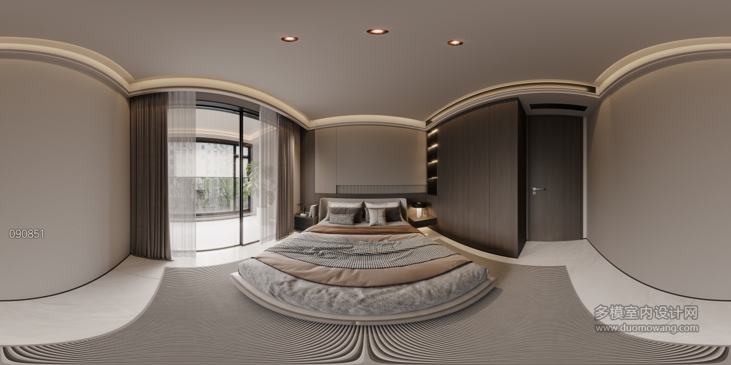 意式次卧全景