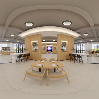 现代食堂全景2