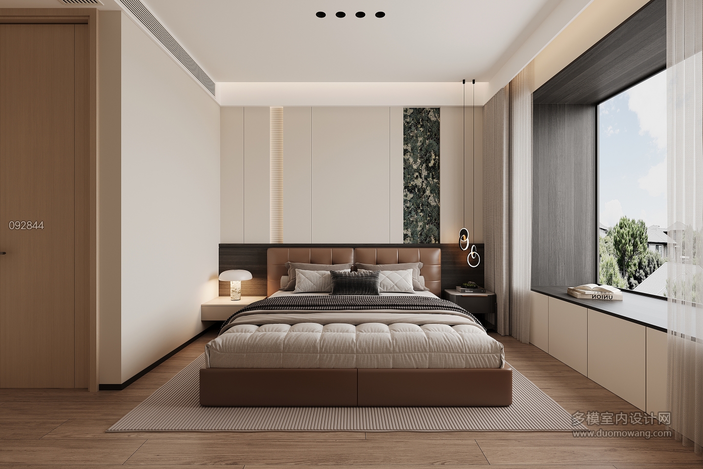 现代一楼主卧单张