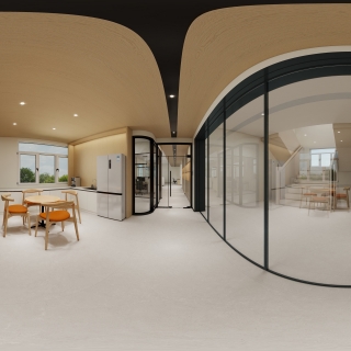 现代水吧活动区