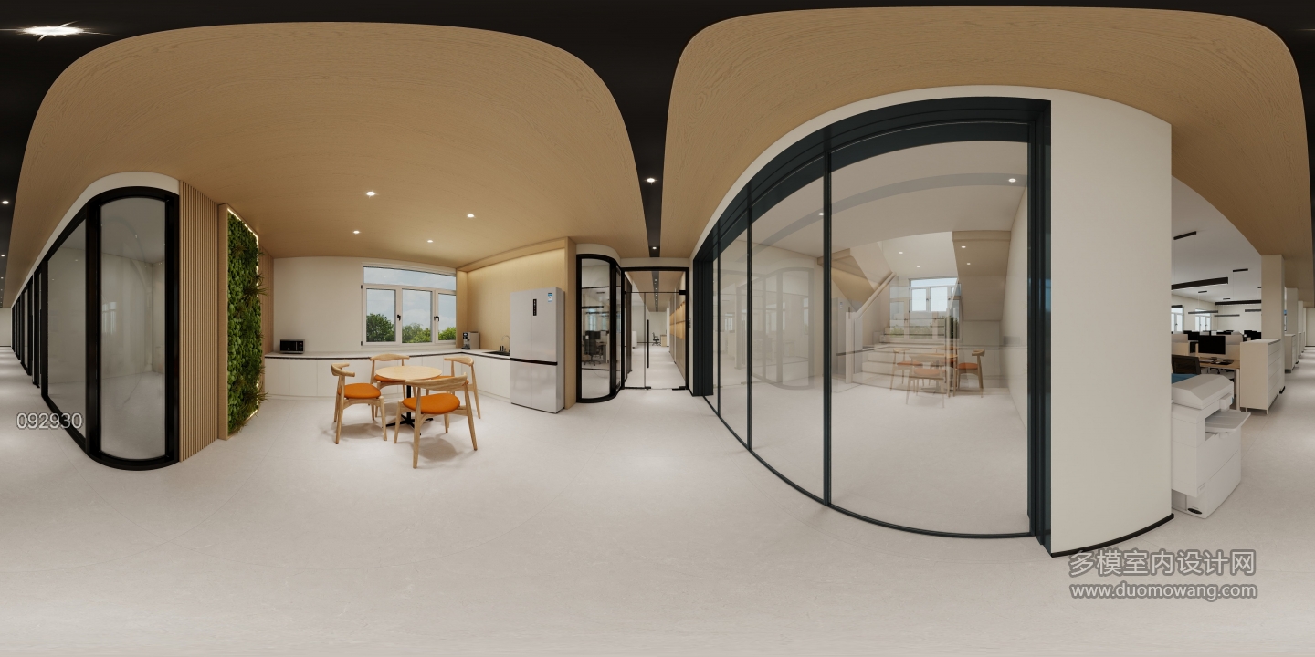 现代水吧活动区