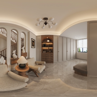 玄关楼梯间全景