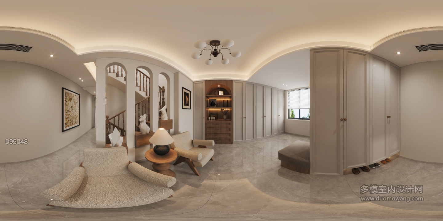 玄关楼梯间全景