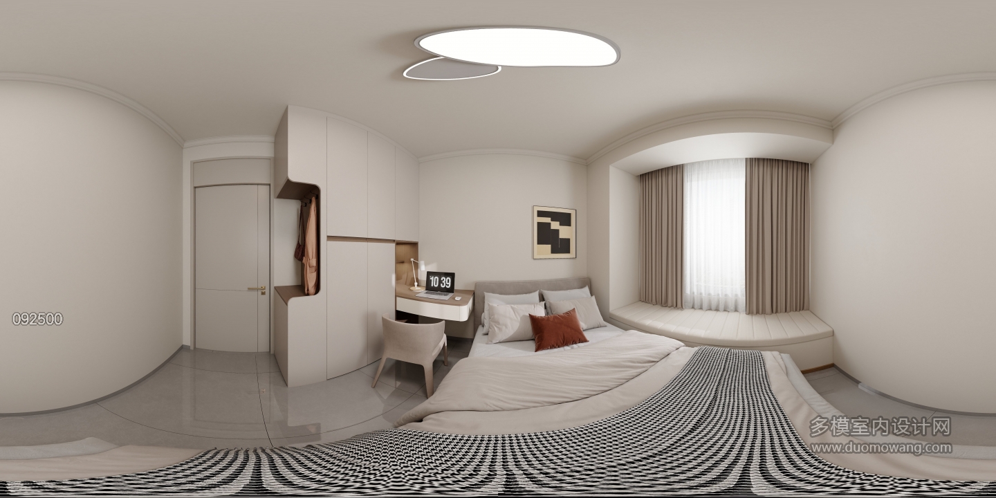 现代卧室3