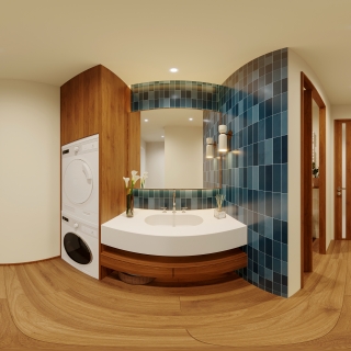 日式卫生间全景