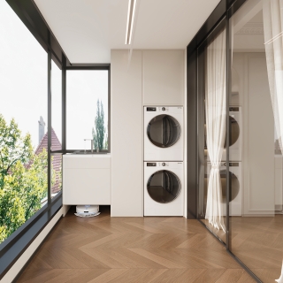 一楼书房外阳台