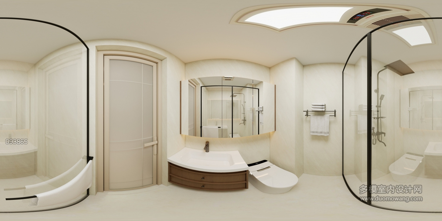 简约中式-卫生间