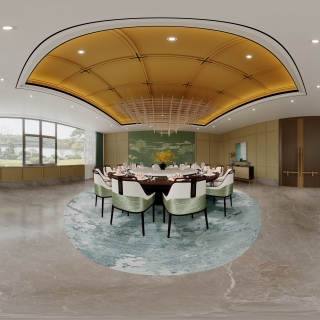 新中式一层宴会厅