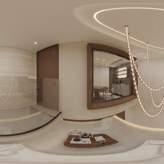 负一层楼梯间全景