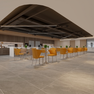 现代过道休息区