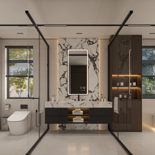 现代三楼卫生间