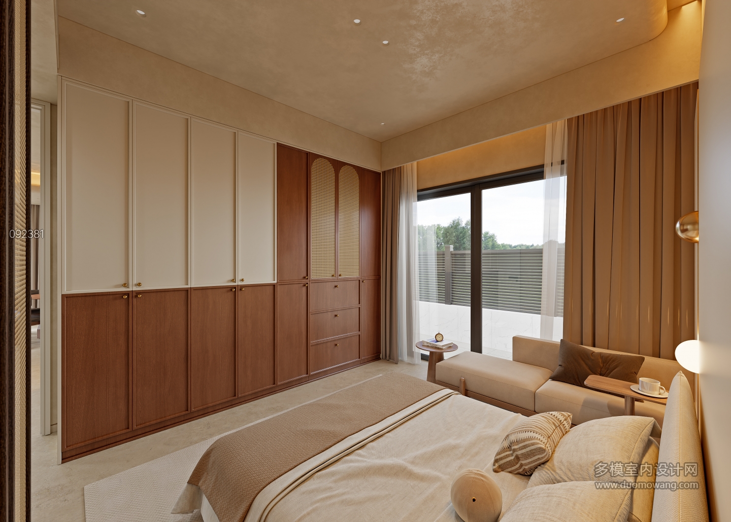 甘露山一层_一层主卧室003