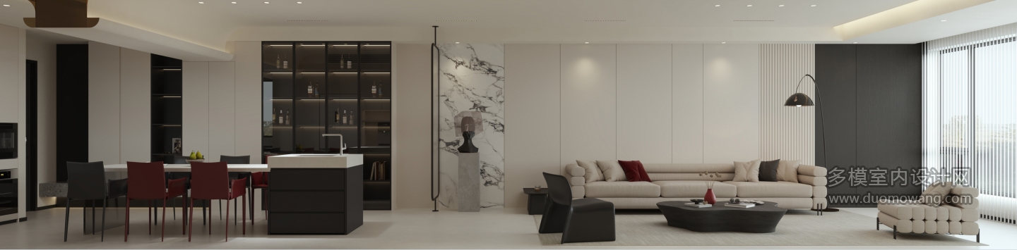 现代 客餐厅 单张2