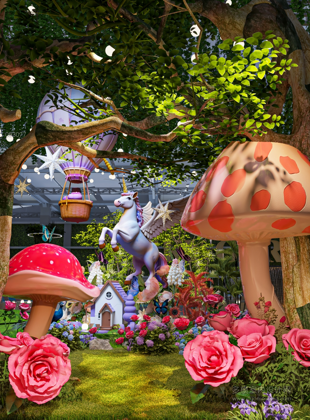 现代森林景观单张1