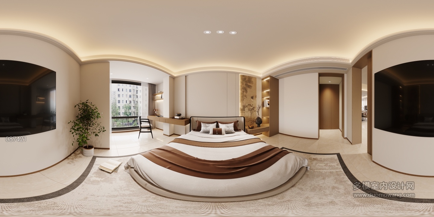 宋式一楼次卧全景