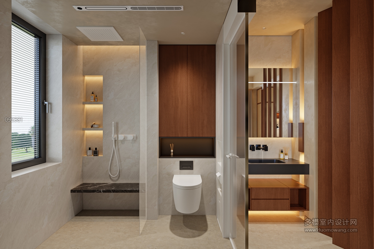 甘露山二层_二层女孩房卫生间001