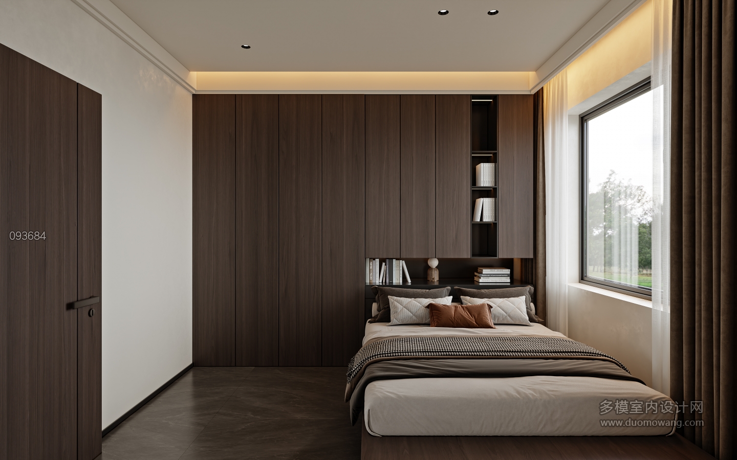 光纳春题湖上-5-2-604_客卧室001