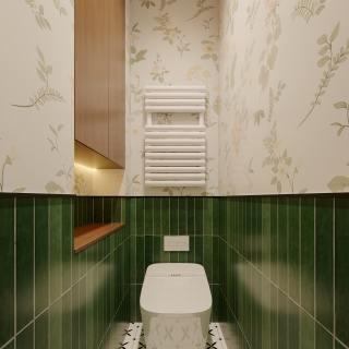 法式中古卫生间